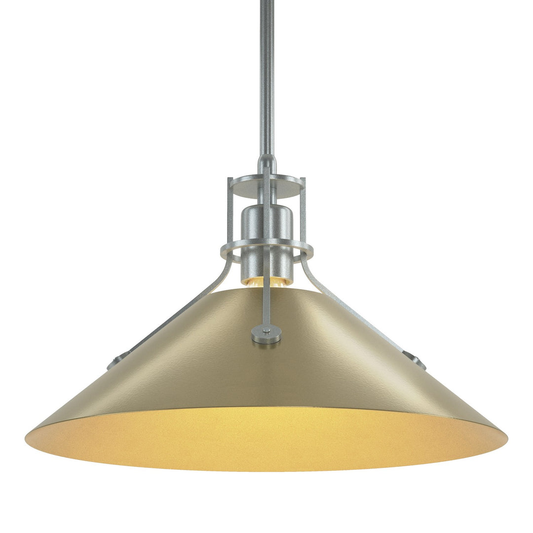 Hubbardton Forge Canada - 134550-SKT-MULT-82-86 - One Light Pendant - Henry - Vintage Platinum