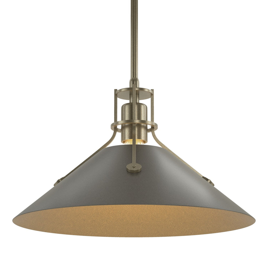 Hubbardton Forge Canada - 134550-SKT-MULT-84-07 - One Light Pendant - Henry - Soft Gold