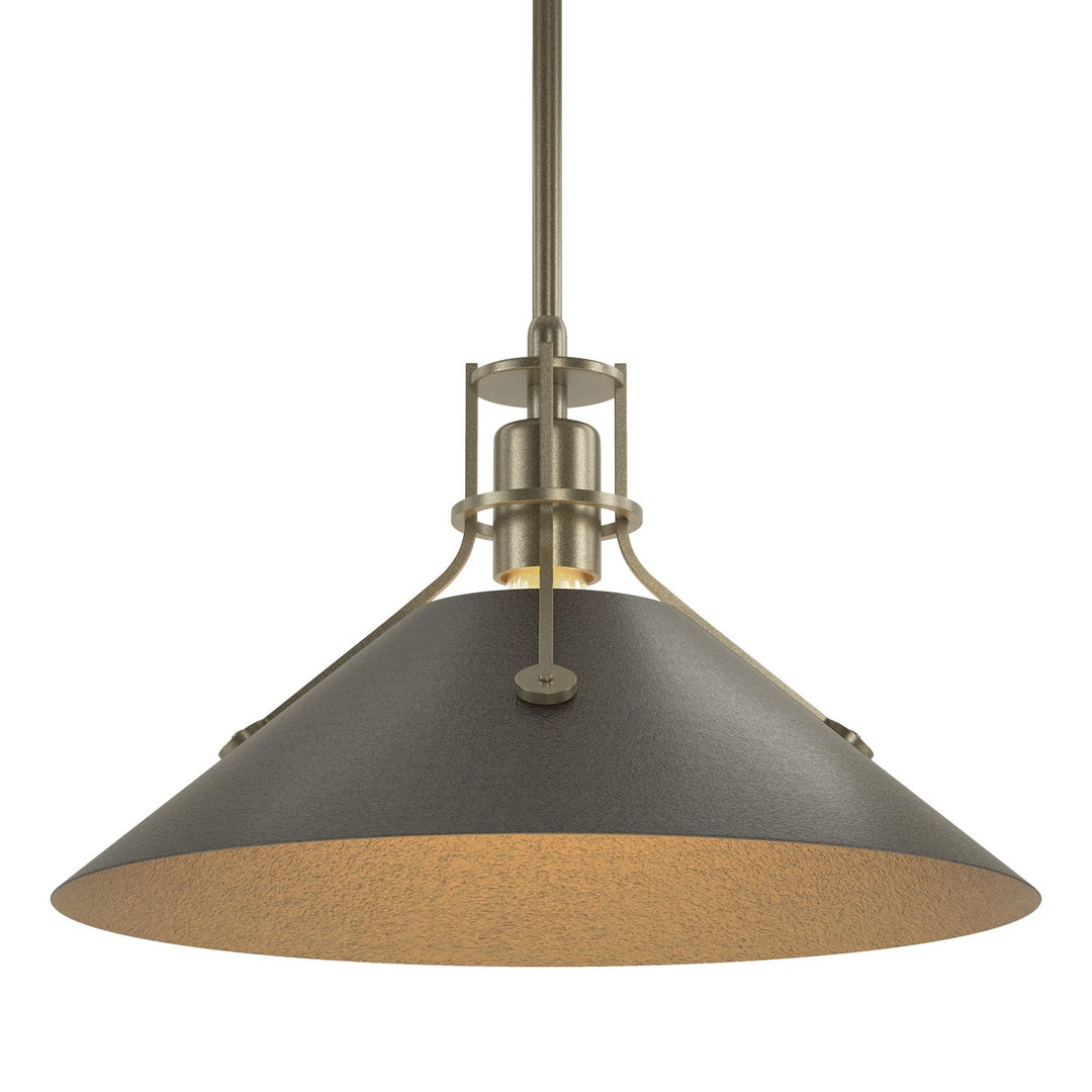 Hubbardton Forge Canada - 134550-SKT-MULT-84-14 - One Light Pendant - Henry - Soft Gold