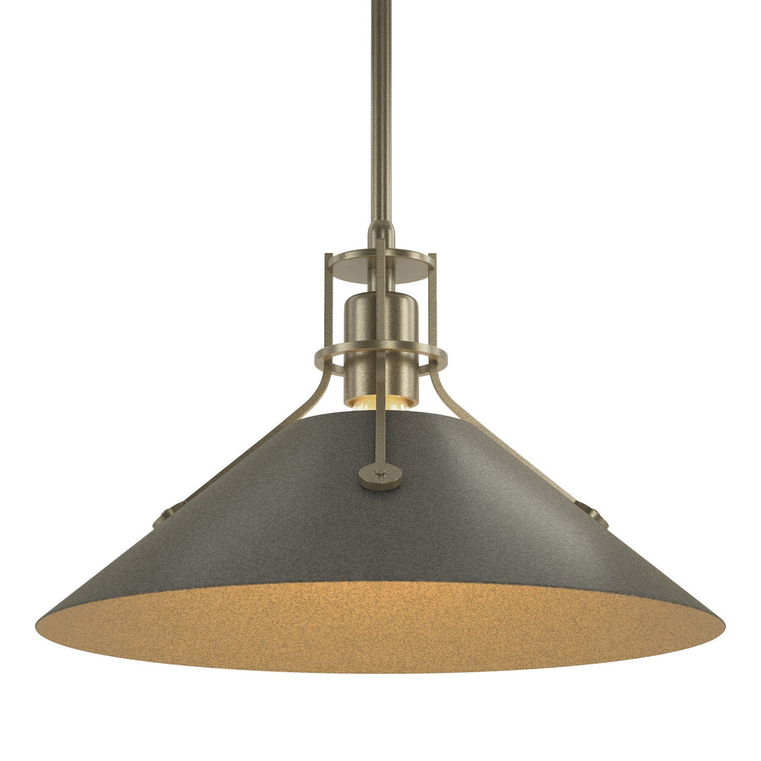 Hubbardton Forge Canada - 134550-SKT-MULT-84-20 - One Light Pendant - Henry - Soft Gold