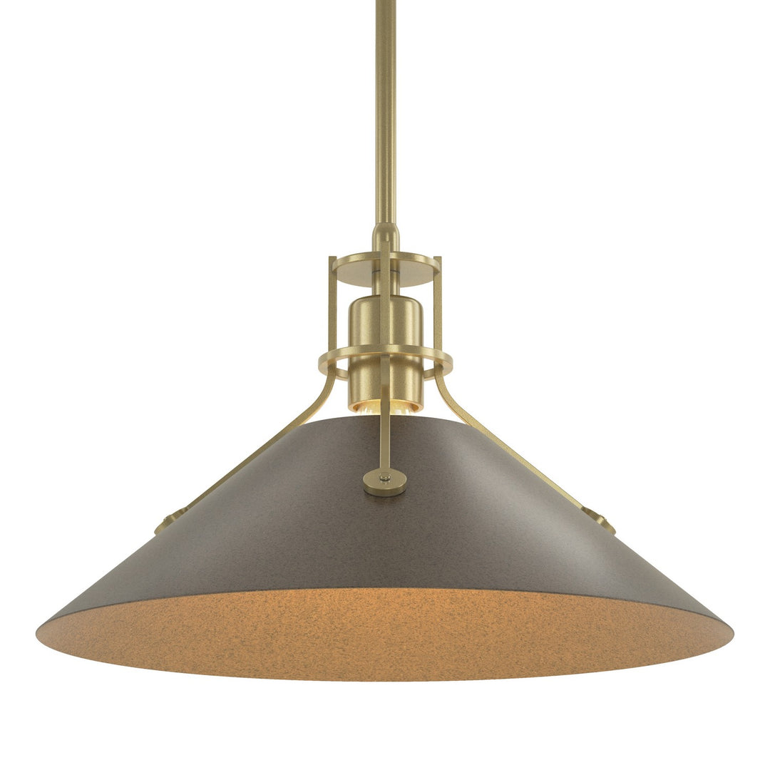 Hubbardton Forge Canada - 134550-SKT-MULT-86-05 - One Light Pendant - Henry - Modern Brass