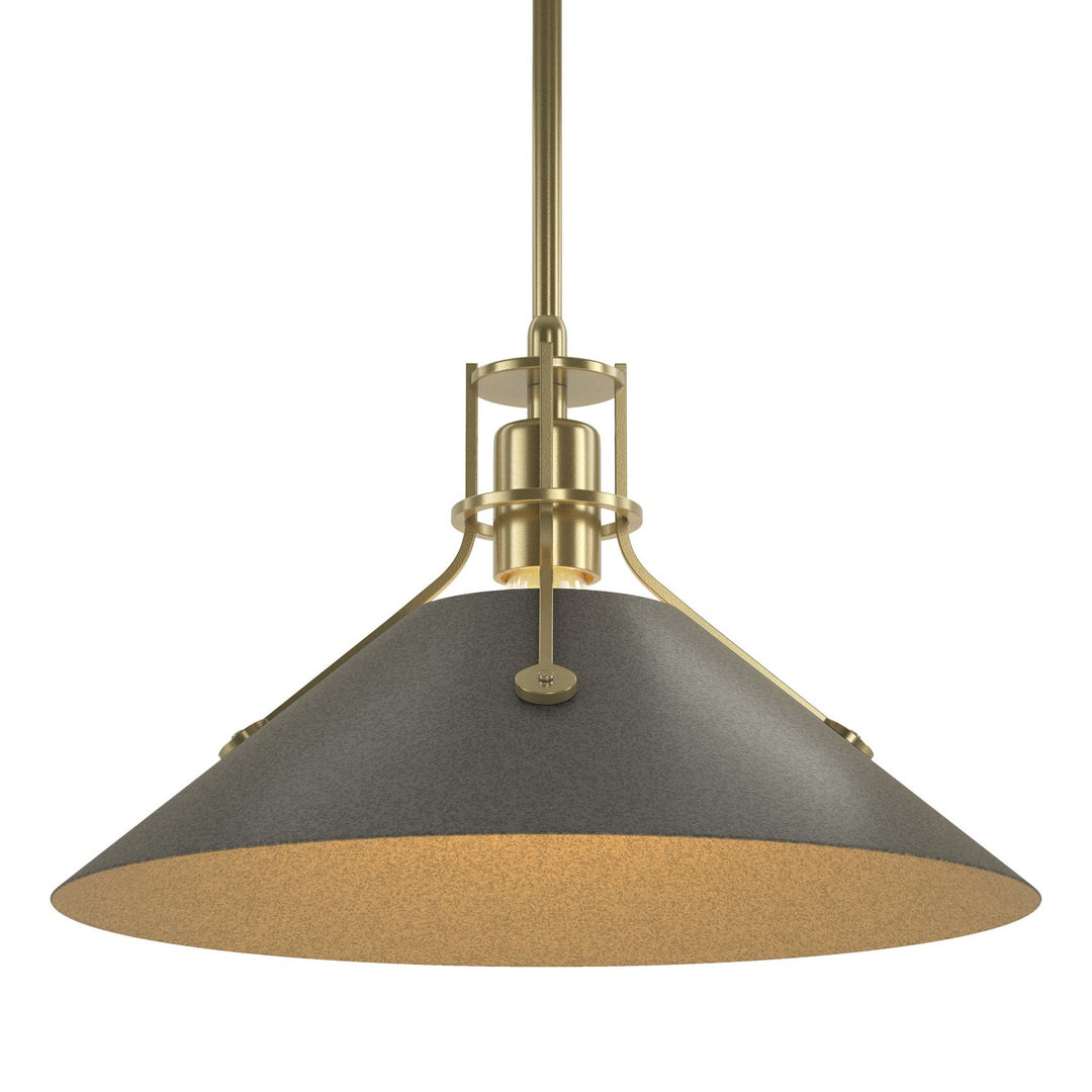 Hubbardton Forge Canada - 134550-SKT-MULT-86-20 - One Light Pendant - Henry - Modern Brass
