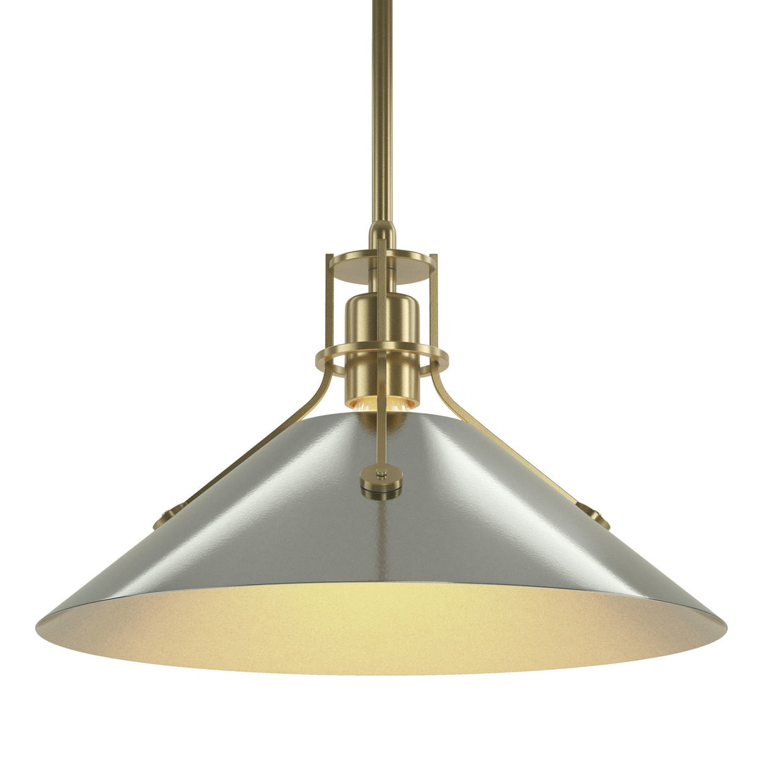 Hubbardton Forge Canada - 134550-SKT-MULT-86-85 - One Light Pendant - Henry - Modern Brass