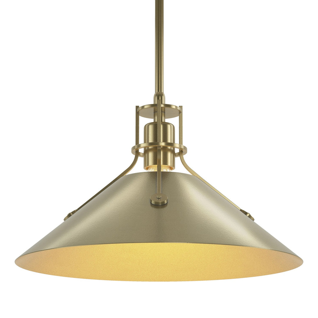 Hubbardton Forge Canada - 134550-SKT-MULT-86-86 - One Light Pendant - Henry - Modern Brass