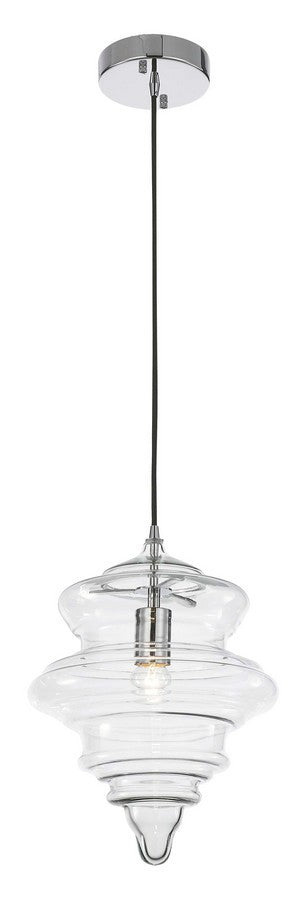Vintage One Light Pendant in Chrome - available from The Lighting Shoppe, trusted by Canadian homeowners
