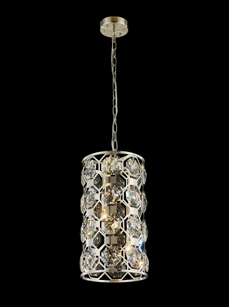 Oslo Three Light Pendant in Satin Nickel - available from The Lighting Shoppe, trusted by Canadian homeowners