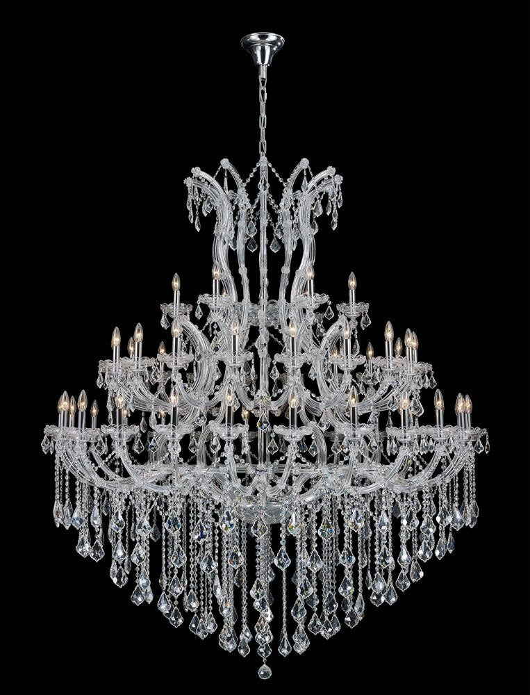 Maria Teresa Classic 49 Light Chandelier in Chrome - available from The Lighting Shoppe, trusted by Canadian homeowners