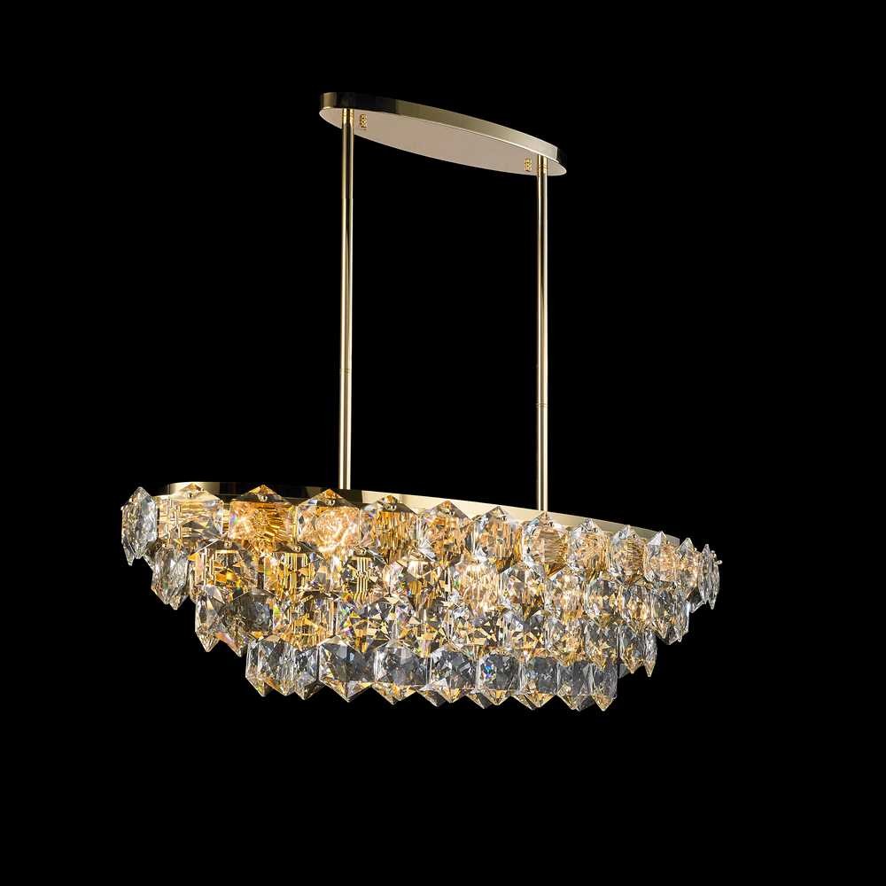 Glacier 26 Light Chandelier in Gold - available from The Lighting Shoppe, trusted by Canadian homeowners
