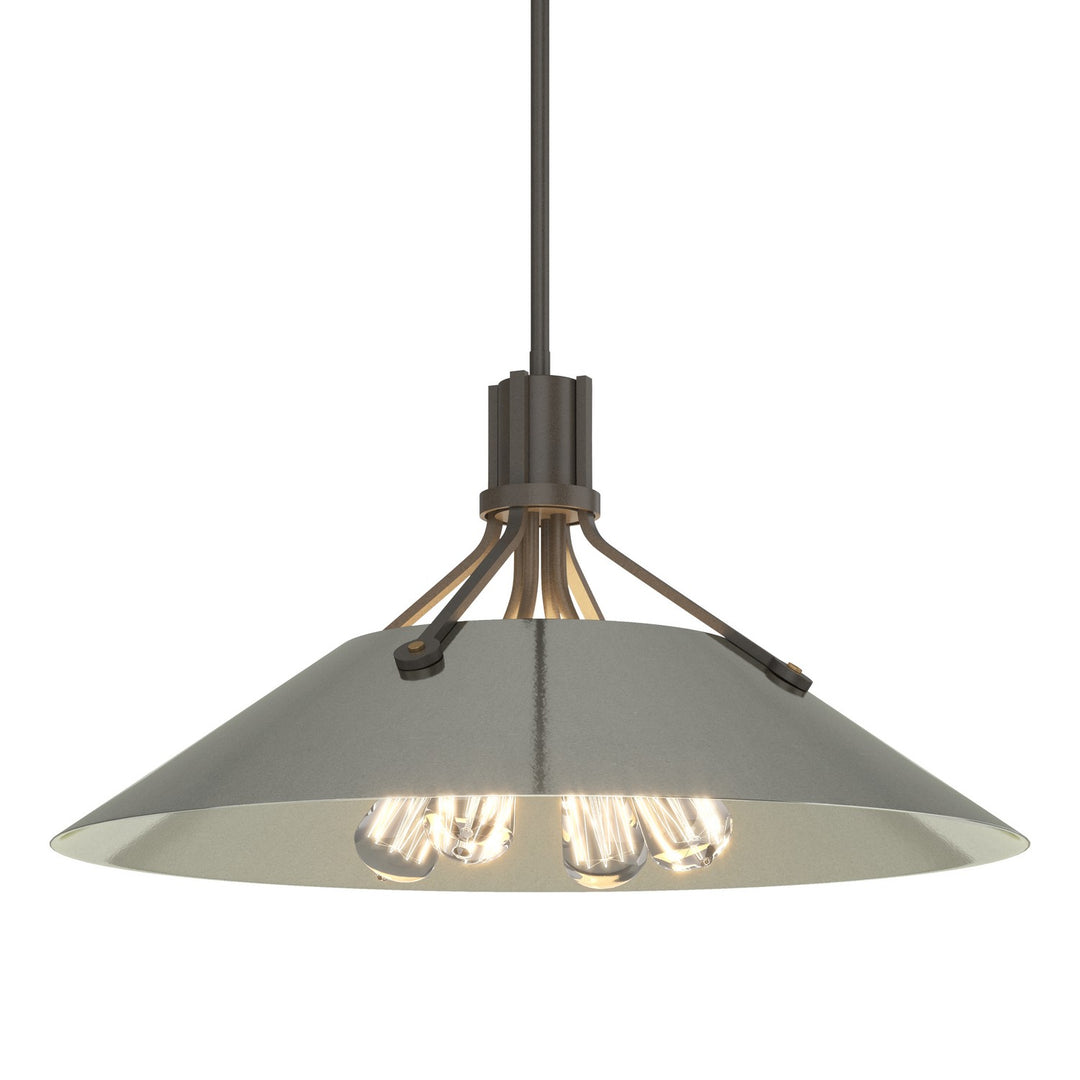 Hubbardton Forge Canada - 136340-SKT-MULT-07-85 - Four Light Pendant - Henry - Dark Smoke