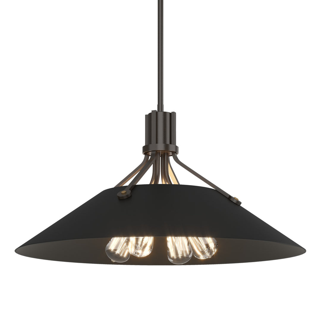 Hubbardton Forge Canada - 136340-SKT-MULT-14-10 - Four Light Pendant - Henry - Oil Rubbed Bronze