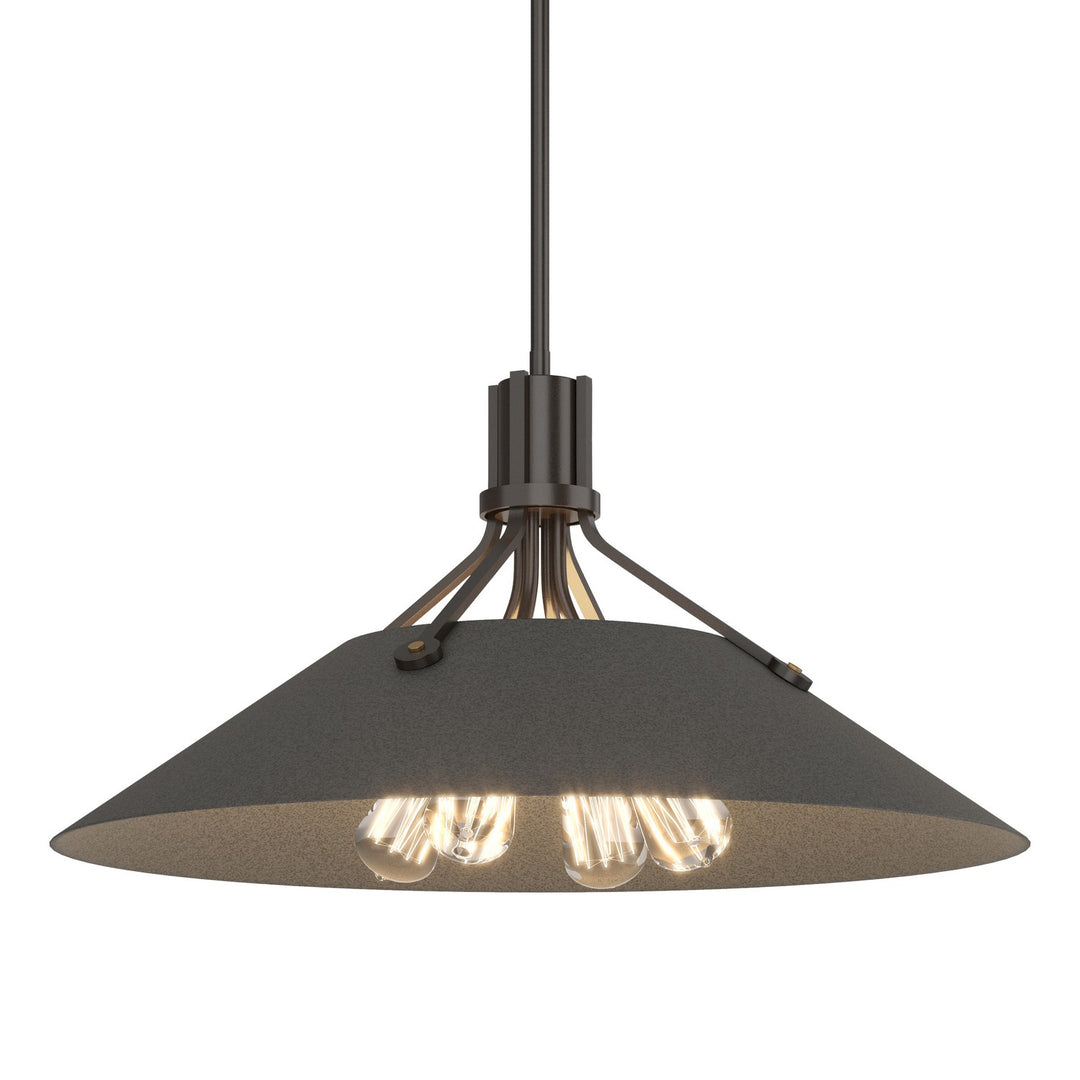 Hubbardton Forge Canada - 136340-SKT-MULT-14-20 - Four Light Pendant - Henry - Oil Rubbed Bronze