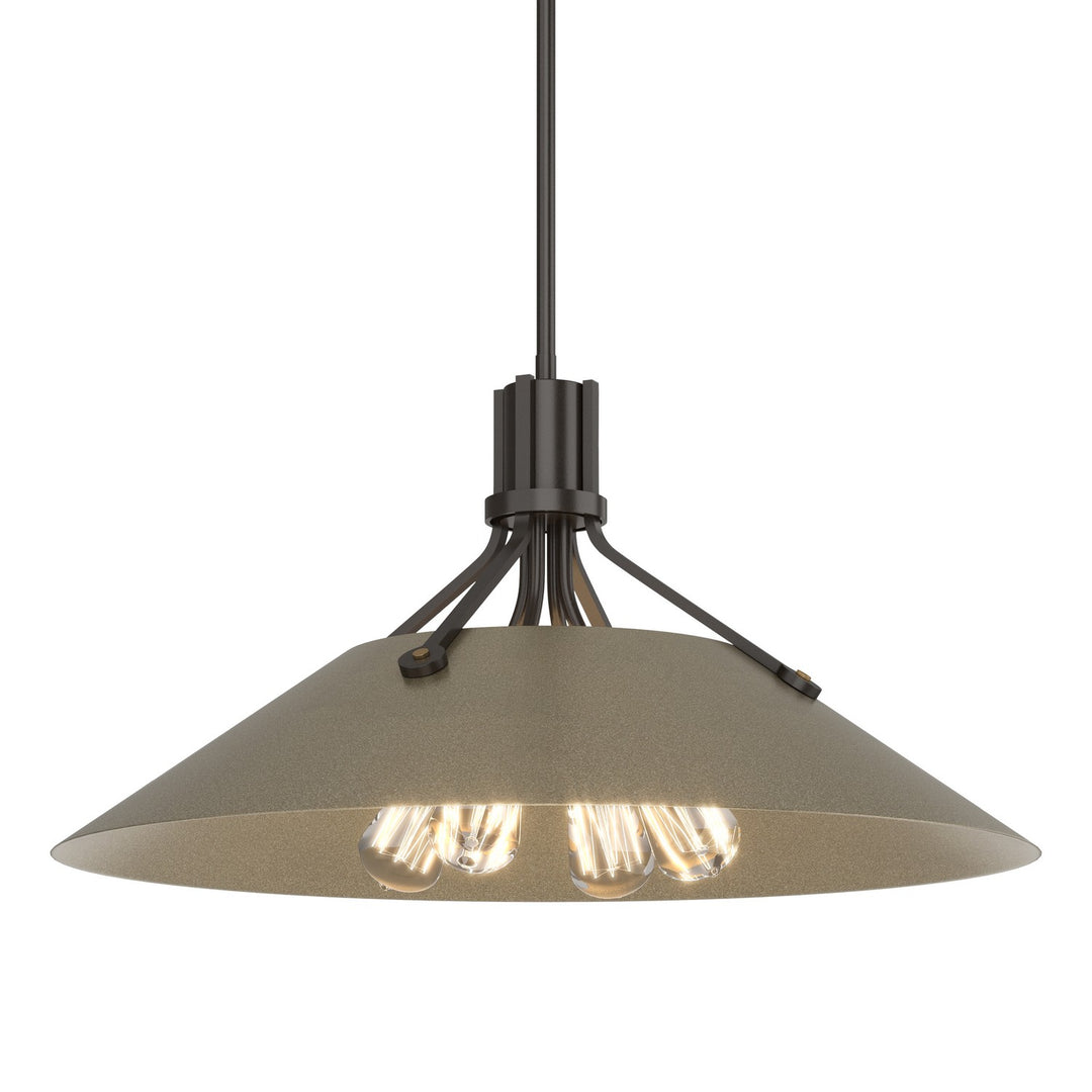 Hubbardton Forge Canada - 136340-SKT-MULT-14-84 - Four Light Pendant - Henry - Oil Rubbed Bronze
