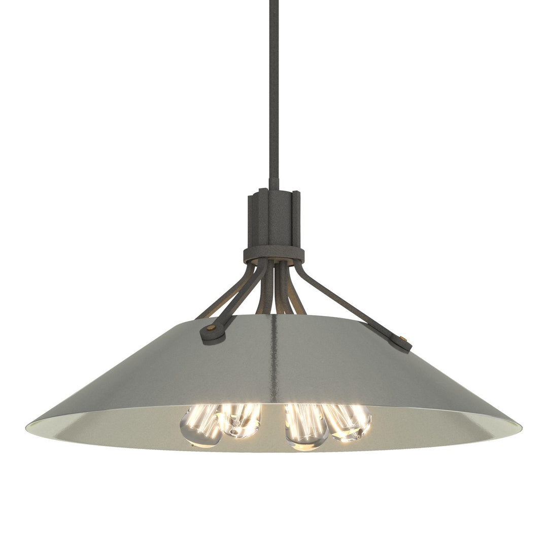 Hubbardton Forge Canada - 136340-SKT-MULT-20-85 - Four Light Pendant - Henry - Natural Iron