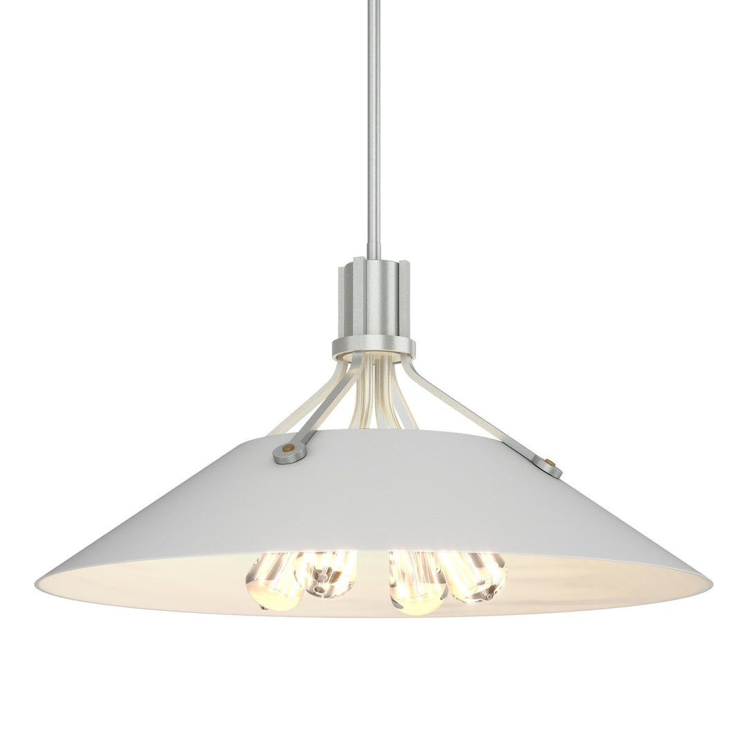 Hubbardton Forge Canada - 136340-SKT-MULT-82-02 - Four Light Pendant - Henry - Vintage Platinum