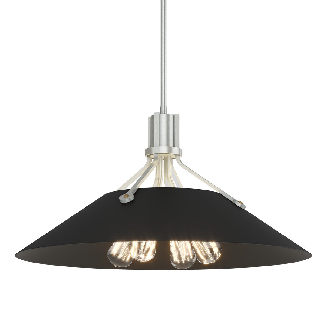 Hubbardton Forge Canada - 136340-SKT-MULT-82-10 - Four Light Pendant - Henry - Vintage Platinum