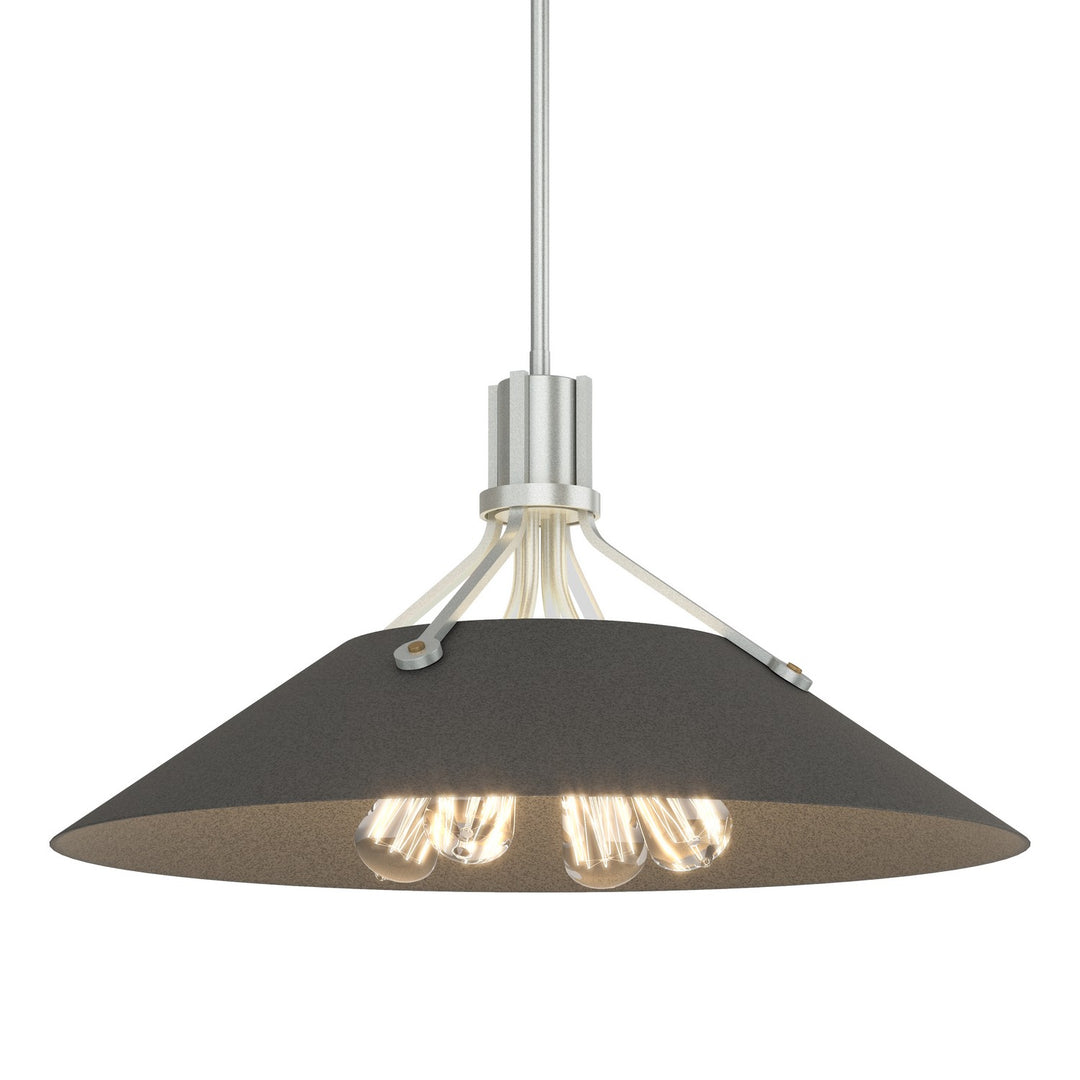 Hubbardton Forge Canada - 136340-SKT-MULT-82-20 - Four Light Pendant - Henry - Vintage Platinum