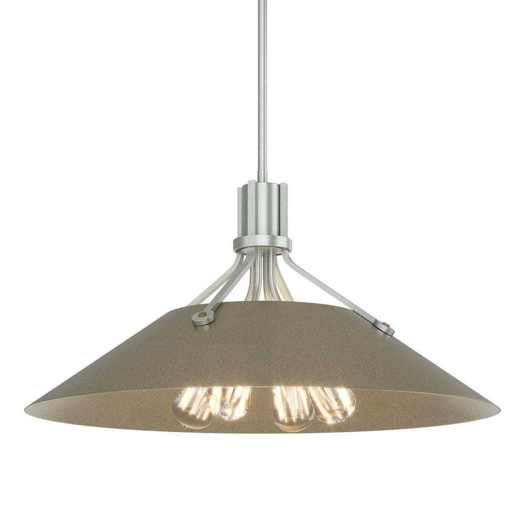 Hubbardton Forge Canada - 136340-SKT-MULT-82-84 - Four Light Pendant - Henry - Vintage Platinum