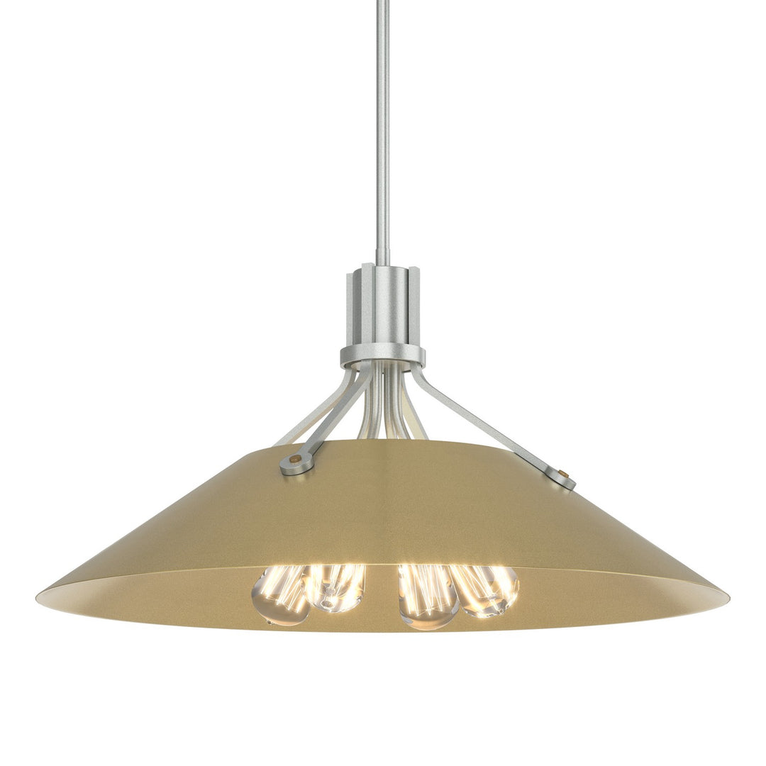 Hubbardton Forge Canada - 136340-SKT-MULT-82-86 - Four Light Pendant - Henry - Vintage Platinum