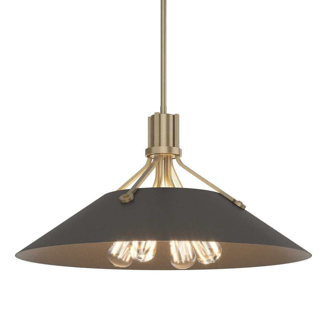 Hubbardton Forge Canada - 136340-SKT-MULT-84-07 - Four Light Pendant - Henry - Soft Gold