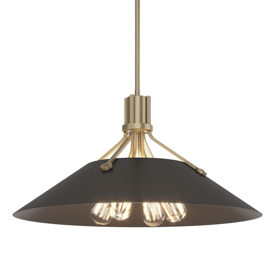 Hubbardton Forge Canada - 136340-SKT-MULT-84-14 - Four Light Pendant - Henry - Soft Gold