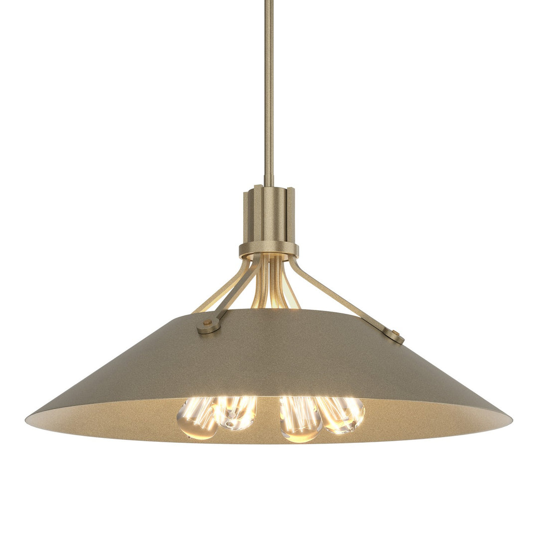 Hubbardton Forge Canada - 136340-SKT-MULT-84-84 - Four Light Pendant - Henry - Soft Gold