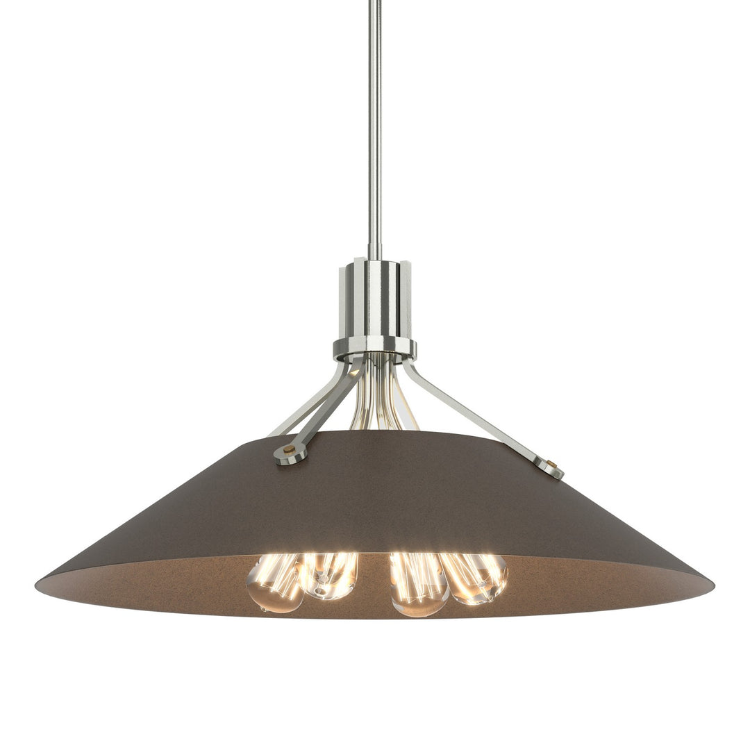 Hubbardton Forge Canada - 136340-SKT-MULT-85-05 - Four Light Pendant - Henry - Sterling