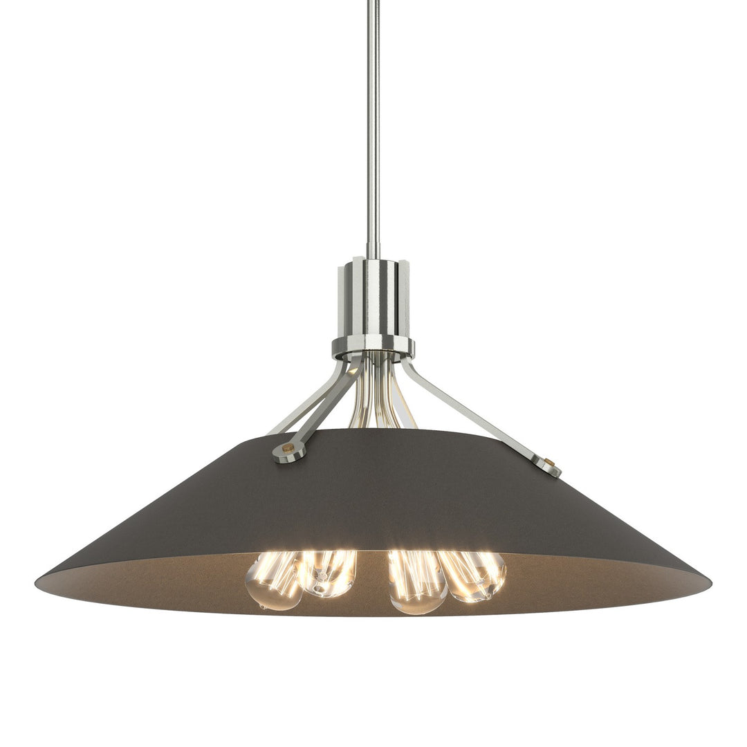 Hubbardton Forge Canada - 136340-SKT-MULT-85-07 - Four Light Pendant - Henry - Sterling