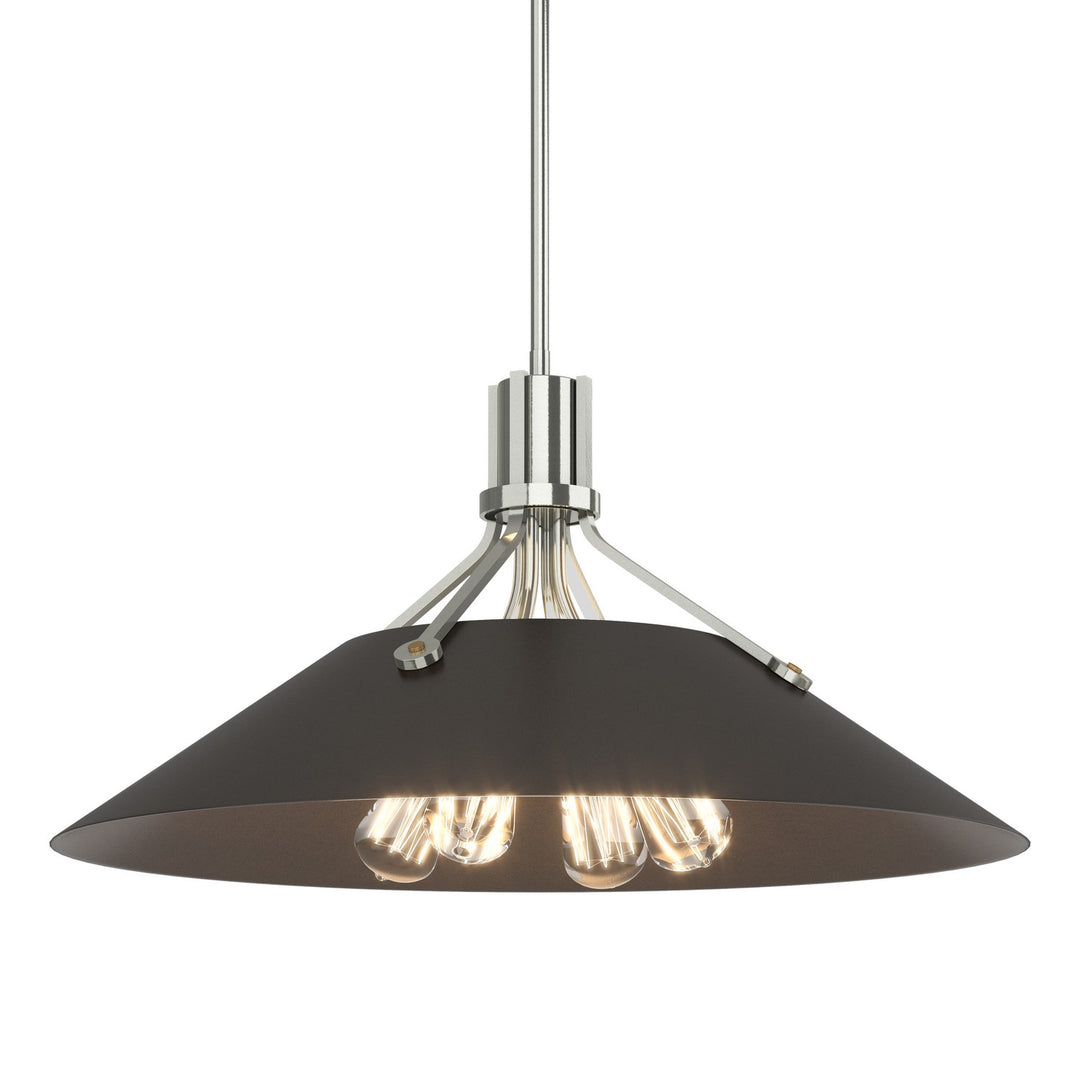 Hubbardton Forge Canada - 136340-SKT-MULT-85-14 - Four Light Pendant - Henry - Sterling
