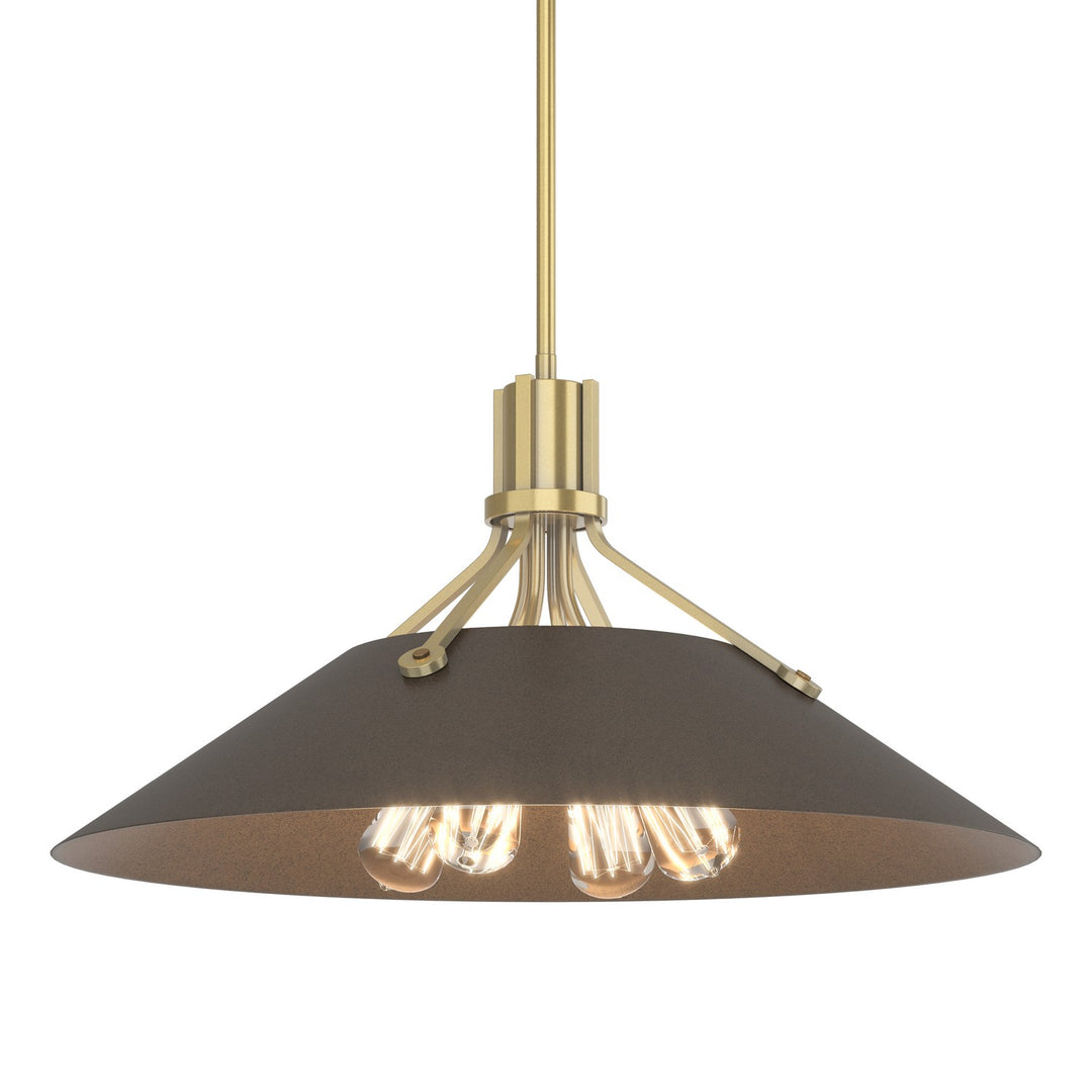 Hubbardton Forge Canada - 136340-SKT-MULT-86-05 - Four Light Pendant - Henry - Modern Brass