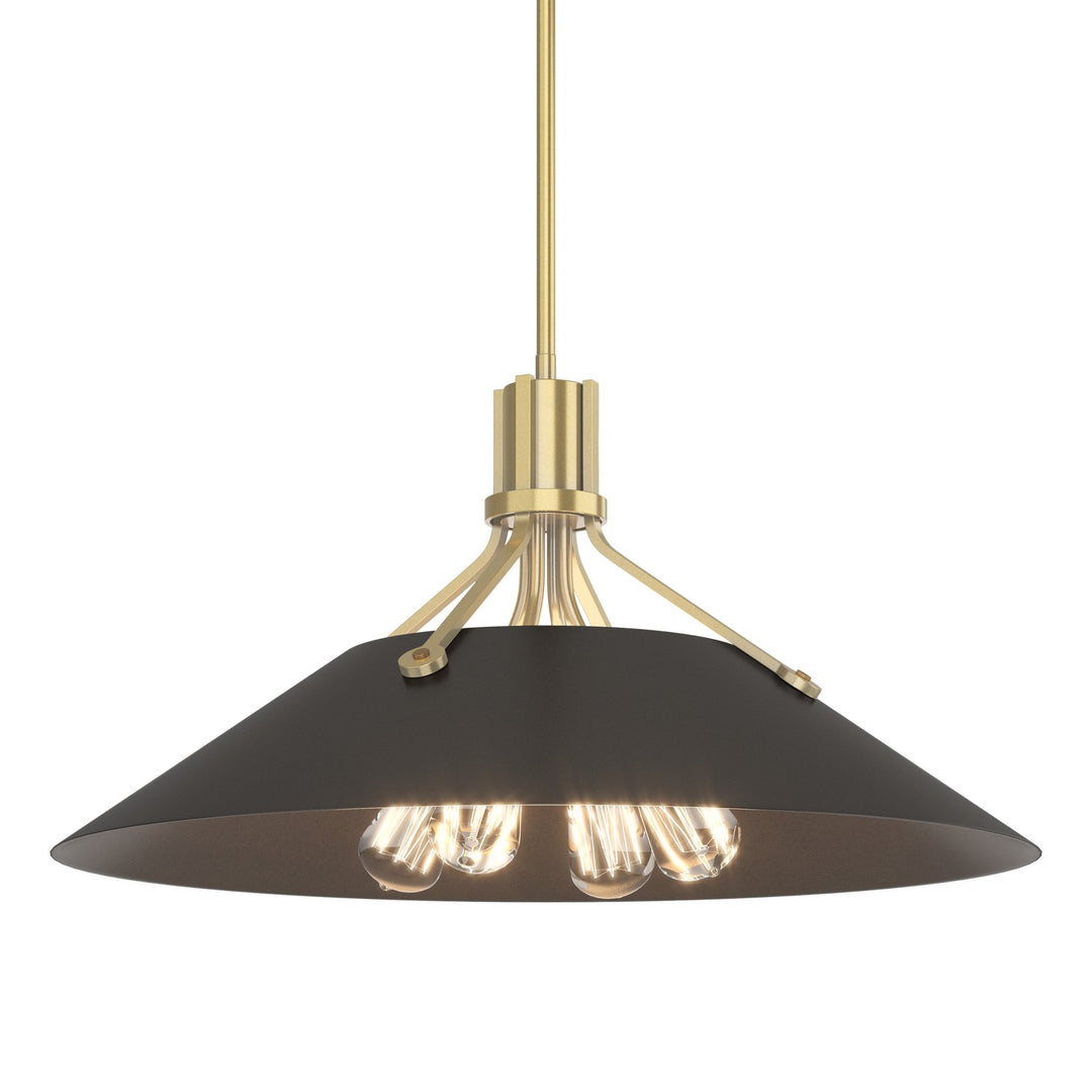 Hubbardton Forge Canada - 136340-SKT-MULT-86-14 - Four Light Pendant - Henry - Modern Brass