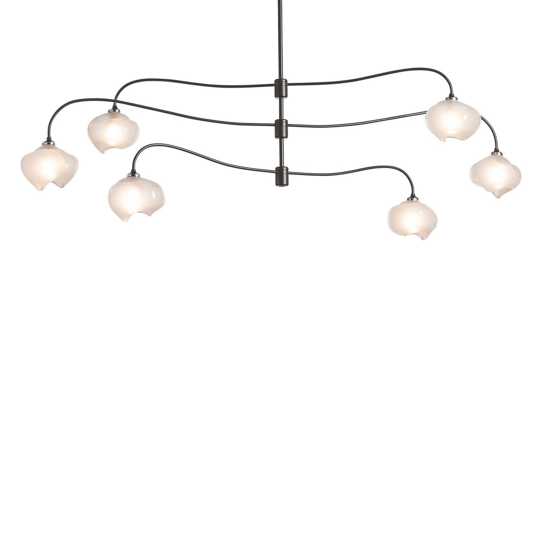 Hubbardton Forge Canada - 136357-SKT-MULT-07-FD0710 - Six Light Pendant - Ume - Dark Smoke