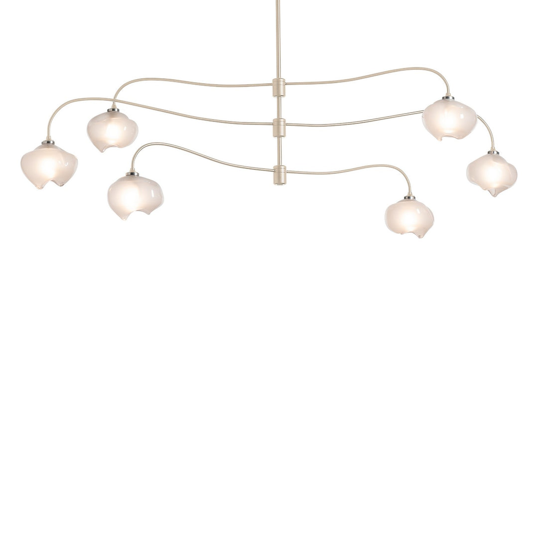 Hubbardton Forge Canada - 136357-SKT-MULT-84-FD0710 - Six Light Pendant - Ume - Soft Gold