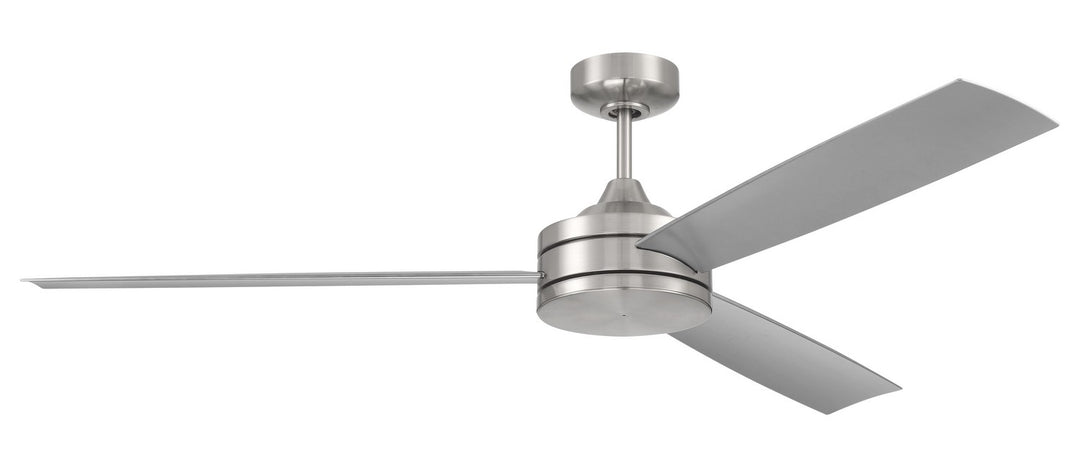 Inspo 62 62"Ceiling Fan in Brushed Polished Nickel - available from The Lighting Shoppe, trusted by Canadian homeowners
