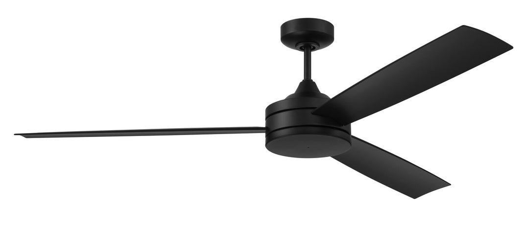 Inspo 62 Indoor/Outdoor 62"Ceiling Fan in Flat Black - available from The Lighting Shoppe, trusted by Canadian homeowners