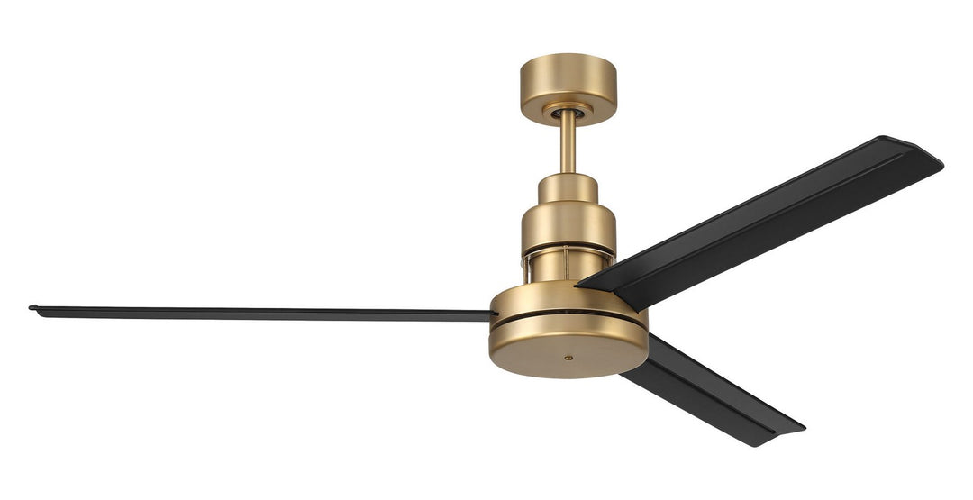 Mondo 54 54"Ceiling Fan in Satin Brass - available from The Lighting Shoppe, trusted by Canadian homeowners