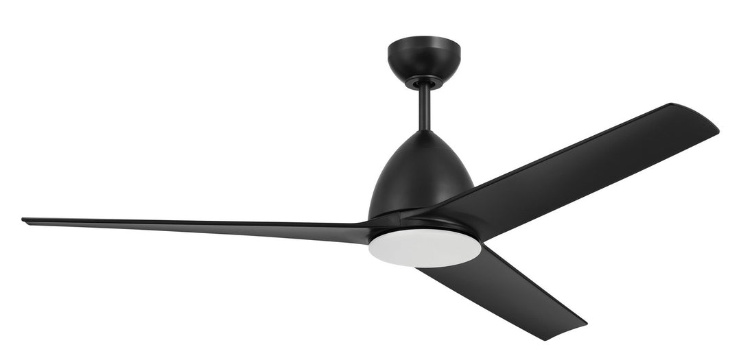 Nitro 54"Ceiling Fan in Flat Black - available from The Lighting Shoppe, trusted by Canadian homeowners