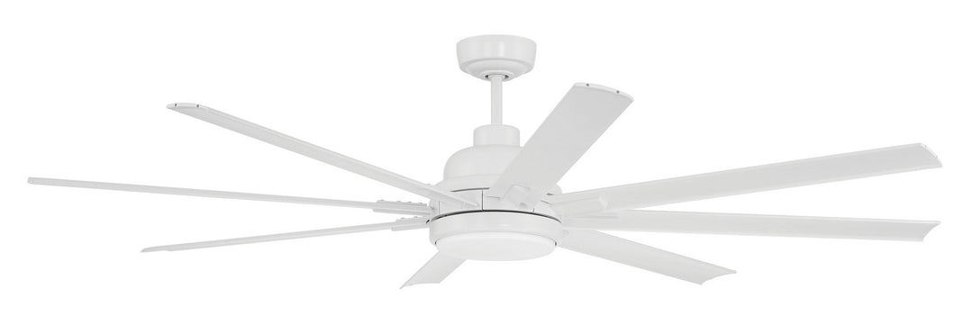 Rush 65 65"Ceiling Fan in White - available from The Lighting Shoppe, trusted by Canadian homeowners