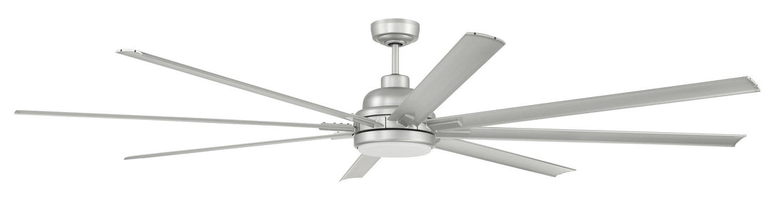 Rush 84 84"Ceiling Fan in Painted Nickel - available from The Lighting Shoppe, trusted by Canadian homeowners