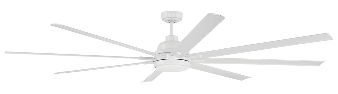 Rush 84 84"Ceiling Fan in White - available from The Lighting Shoppe, trusted by Canadian homeowners