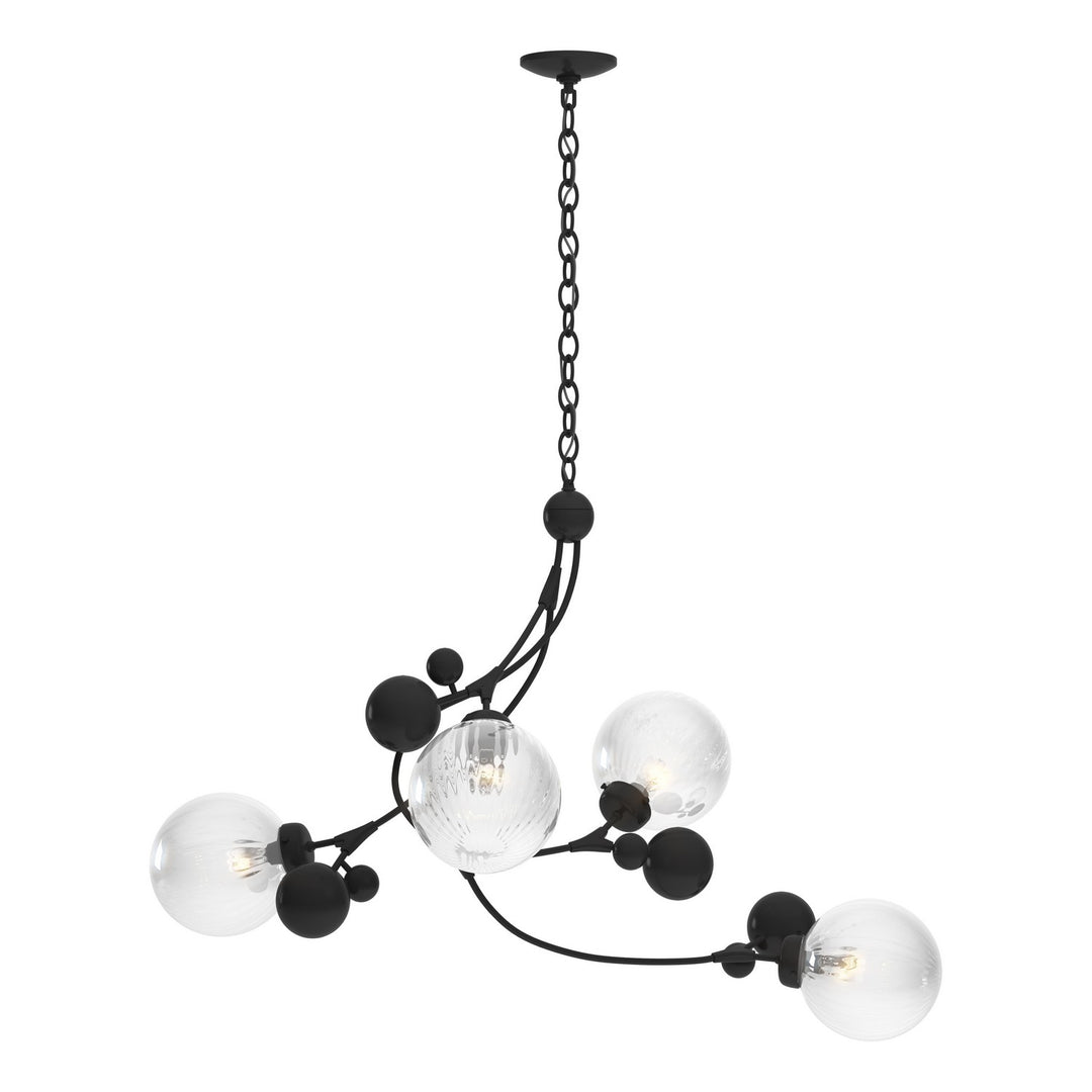 Hubbardton Forge Canada - 136420-SKT-10-LL0639 - Four Light Pendant - Sprig - Black