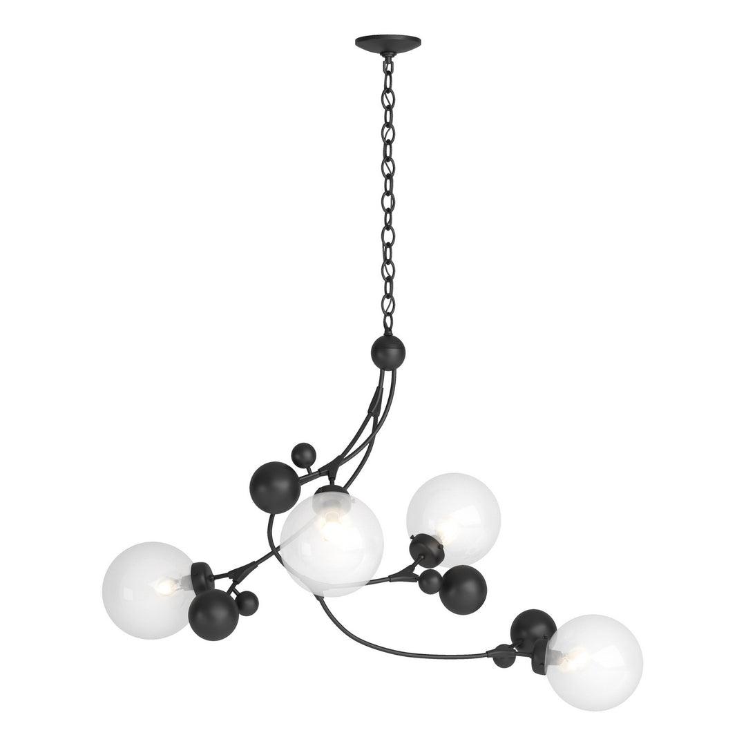 Hubbardton Forge Canada - 136420-SKT-10-WF0639 - Four Light Pendant - Sprig - Black