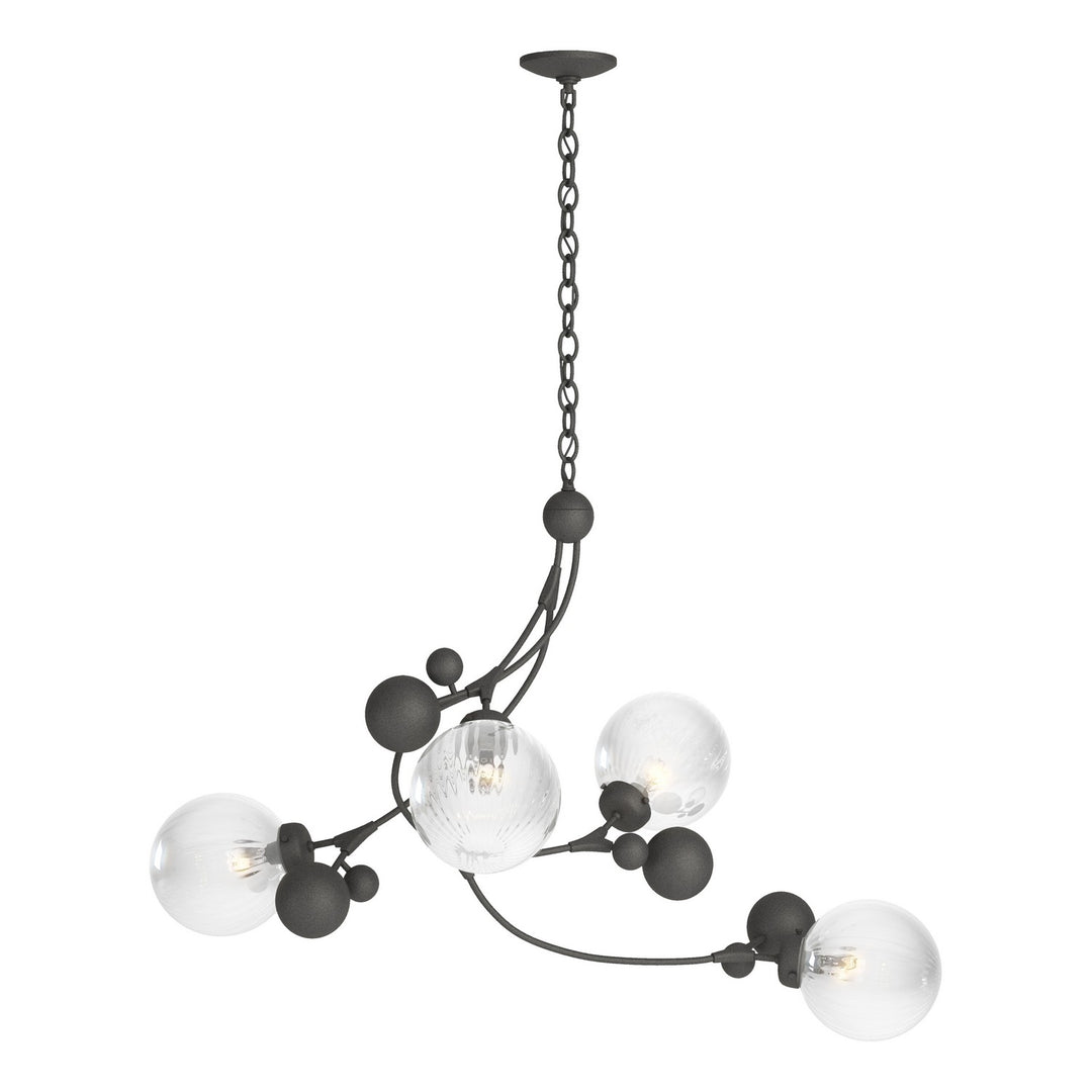 Hubbardton Forge Canada - 136420-SKT-20-LL0639 - Four Light Pendant - Sprig - Natural Iron