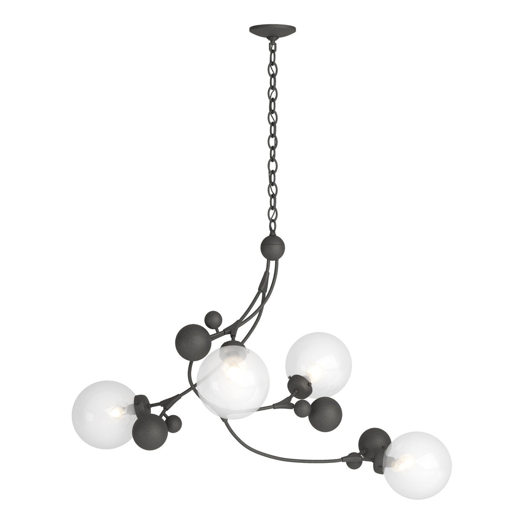 Hubbardton Forge Canada - 136420-SKT-20-WF0639 - Four Light Pendant - Sprig - Natural Iron