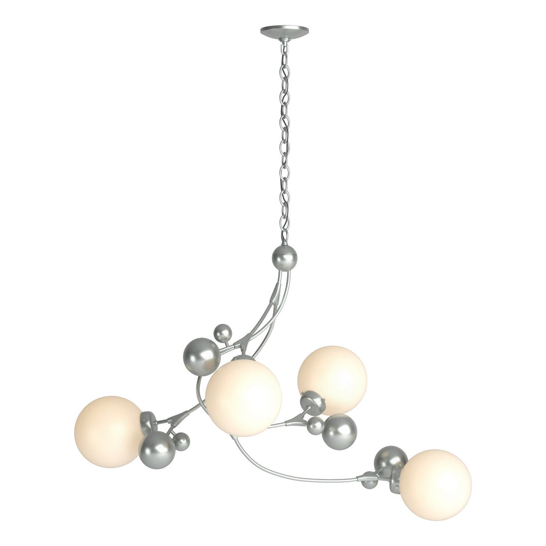 Hubbardton Forge Canada - 136420-SKT-82-GG0639 - Four Light Pendant - Sprig - Vintage Platinum