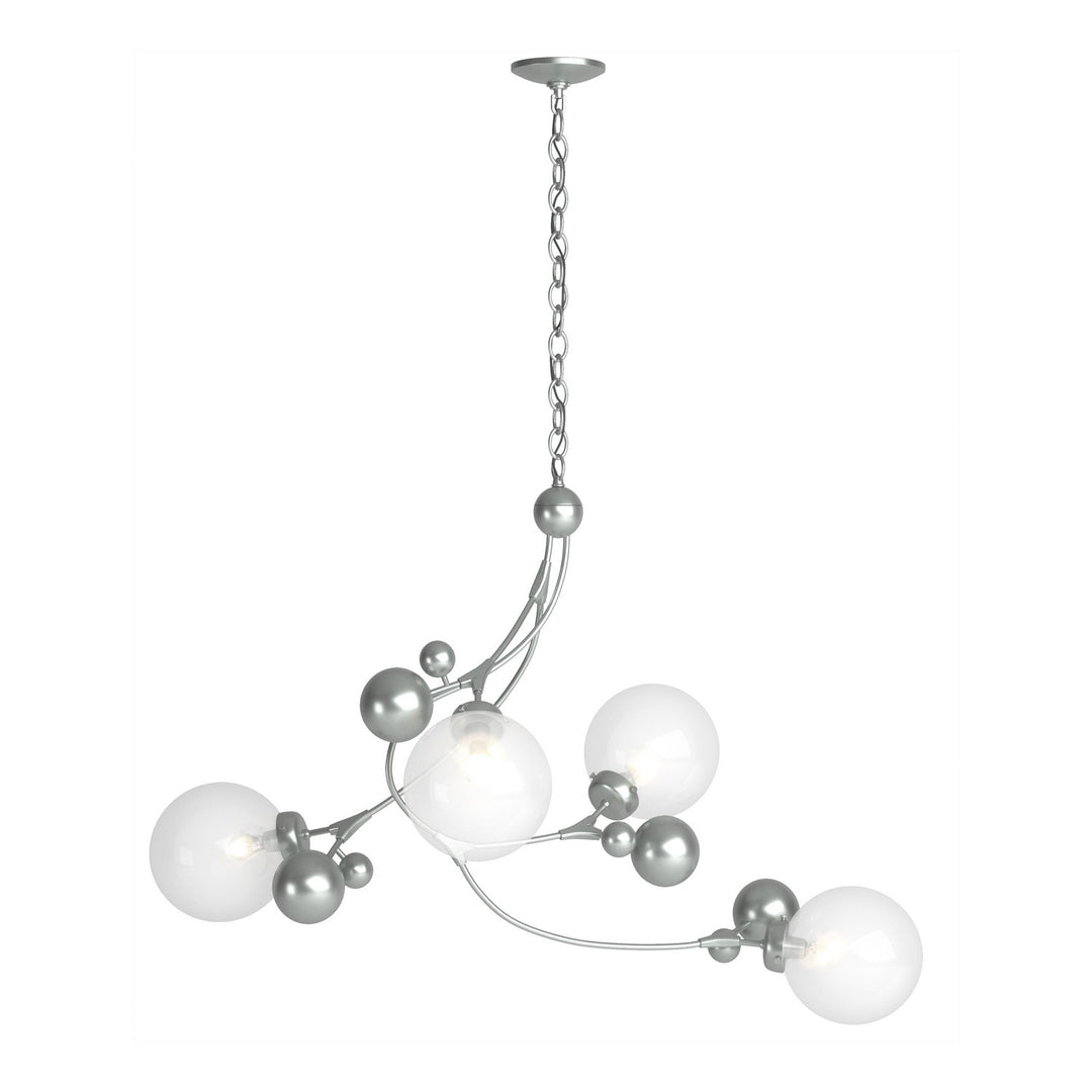 Hubbardton Forge Canada - 136420-SKT-82-WF0639 - Four Light Pendant - Sprig - Vintage Platinum