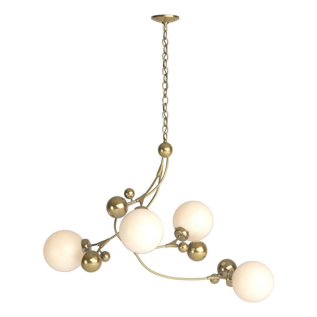 Hubbardton Forge Canada - 136420-SKT-86-GG0639 - Four Light Pendant - Sprig - Modern Brass