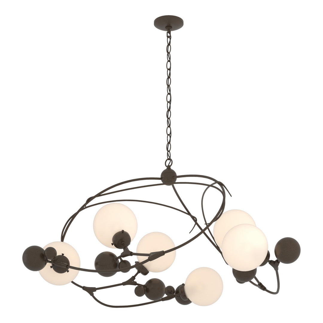 Hubbardton Forge Canada - 136421-SKT-05-GG0639 - Six Light Pendant - Sprig - Bronze