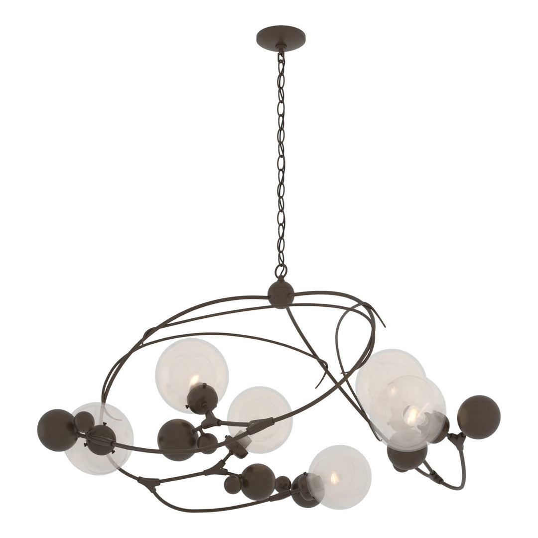 Hubbardton Forge Canada - 136421-SKT-05-WF0639 - Six Light Pendant - Sprig - Bronze