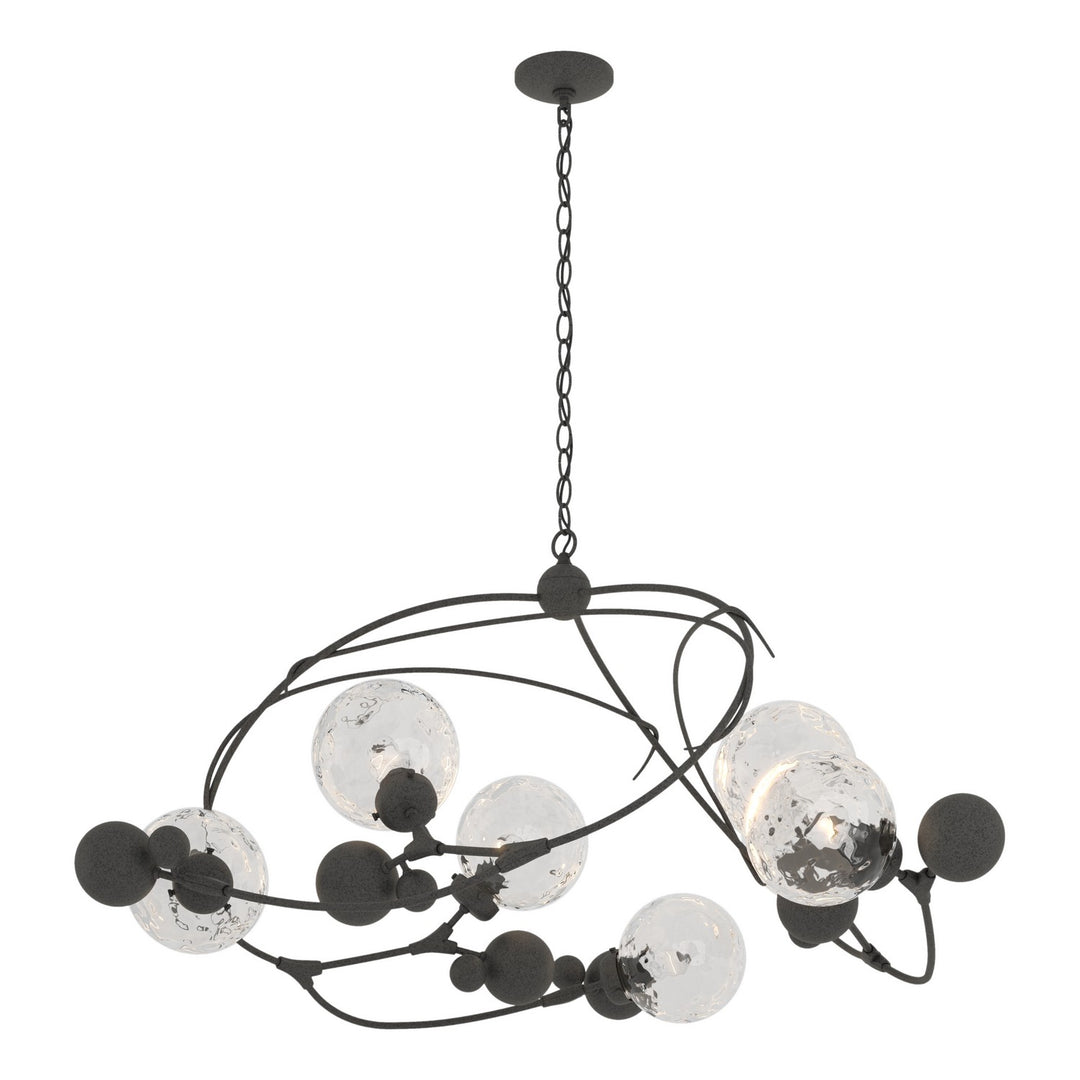Hubbardton Forge Canada - 136421-SKT-20-LL0639 - Six Light Pendant - Sprig - Natural Iron