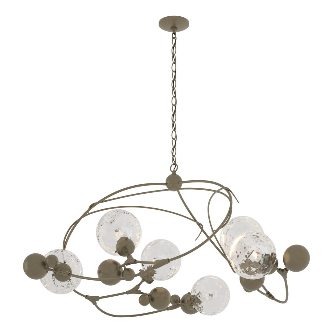 Hubbardton Forge Canada - 136421-SKT-84-LL0639 - Six Light Pendant - Sprig - Soft Gold
